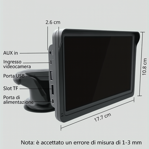 Schermo universale 7''