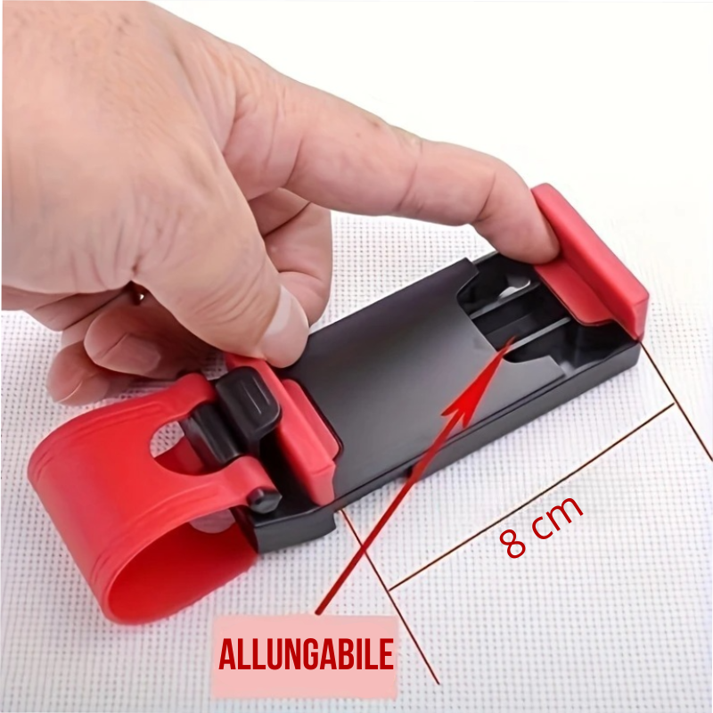 Supporto per telefono su volante