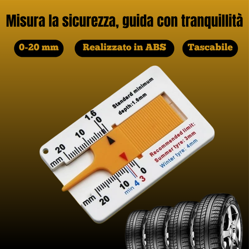 Profondimetro per battistrada