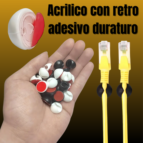 Organizzatore cavi rotondo