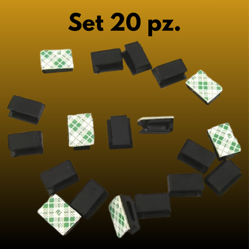 Organizzatore cavi rettangolare