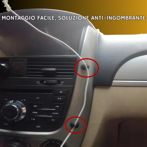 Organizzatore cavi rotondo