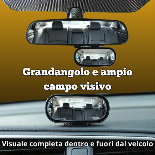 Specchietto retrovisore aggiuntivo per angoli ciechi