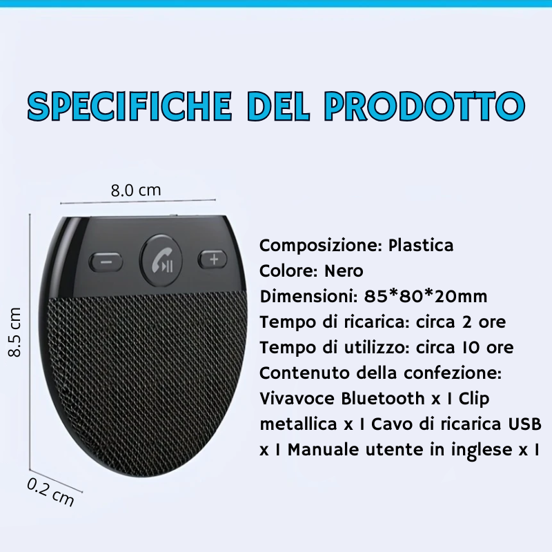 Kit vivavoce wireless